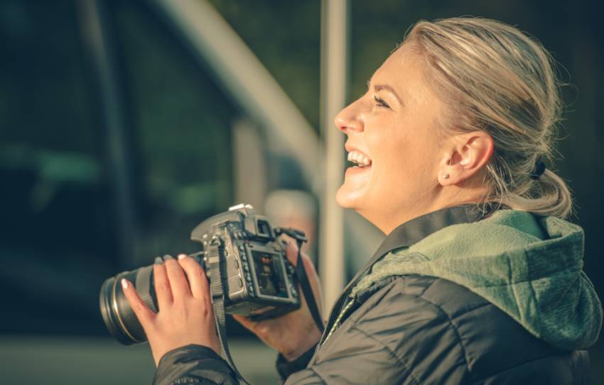 Happy Photographer